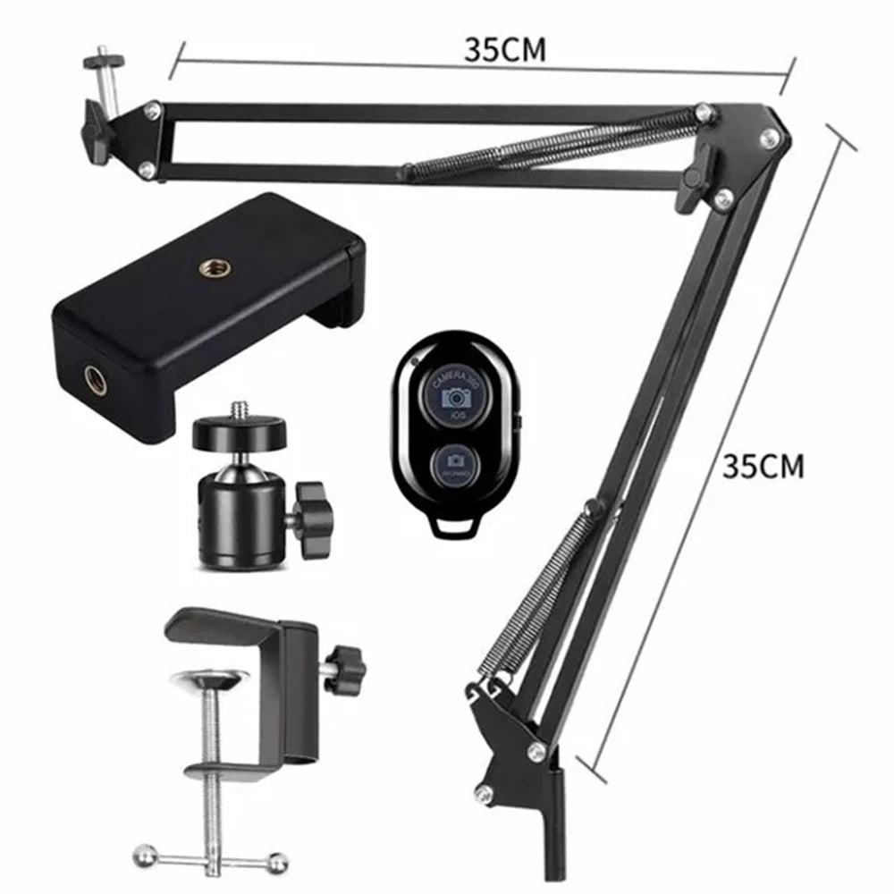Flexible overhead phone tripod desk mount – product feature image 9