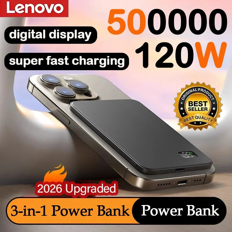 Magnetic Wireless Portable Power Bank