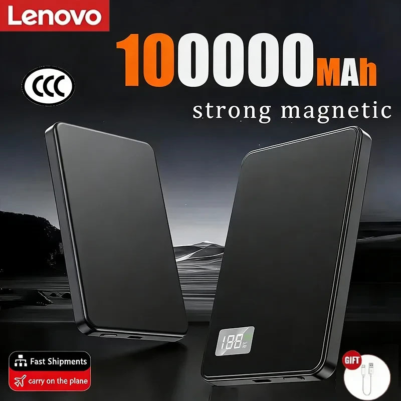 Magnetic Wireless Portable Power Bank