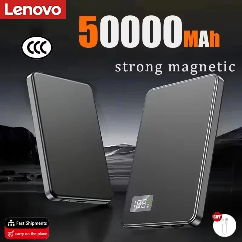 Magnetic Wireless Portable Power Bank
