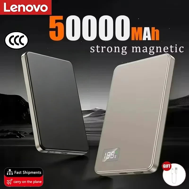Magnetic Wireless Portable Power Bank