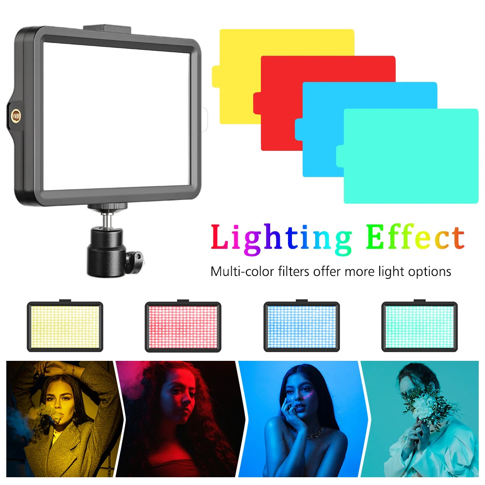 6-inch ring light configuration