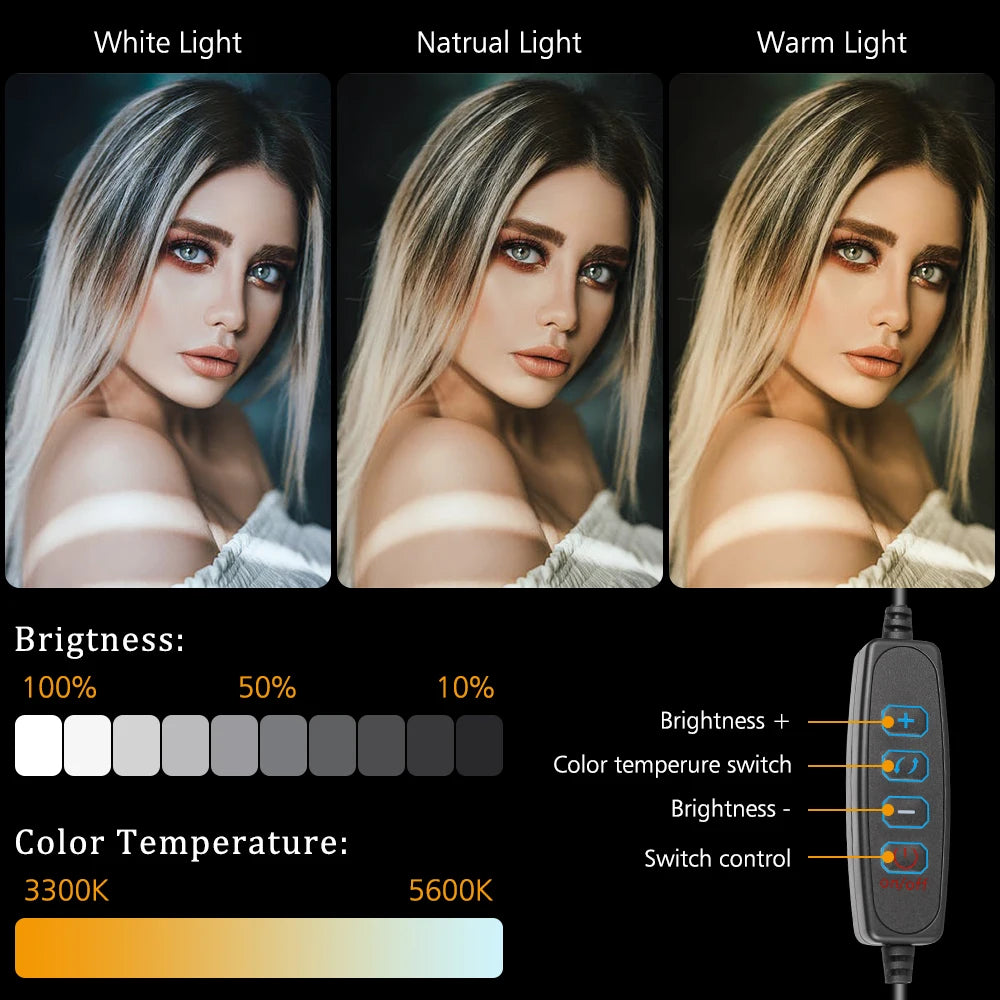 Bi-color LED creator lighting effect