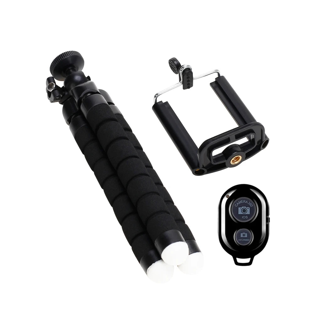 Flexible mini phone tripod with octopus legs – product feature image 6