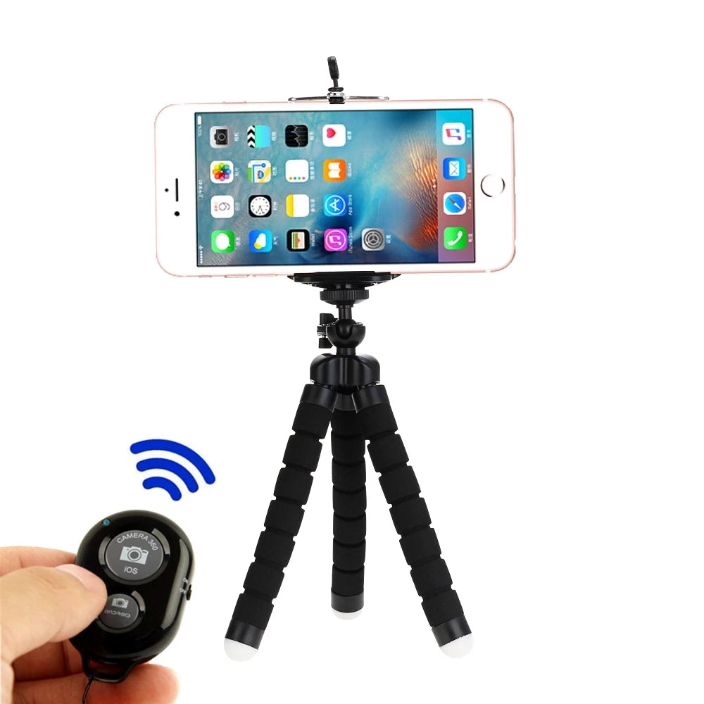 Flexible mini phone tripod with octopus legs – product feature image 3