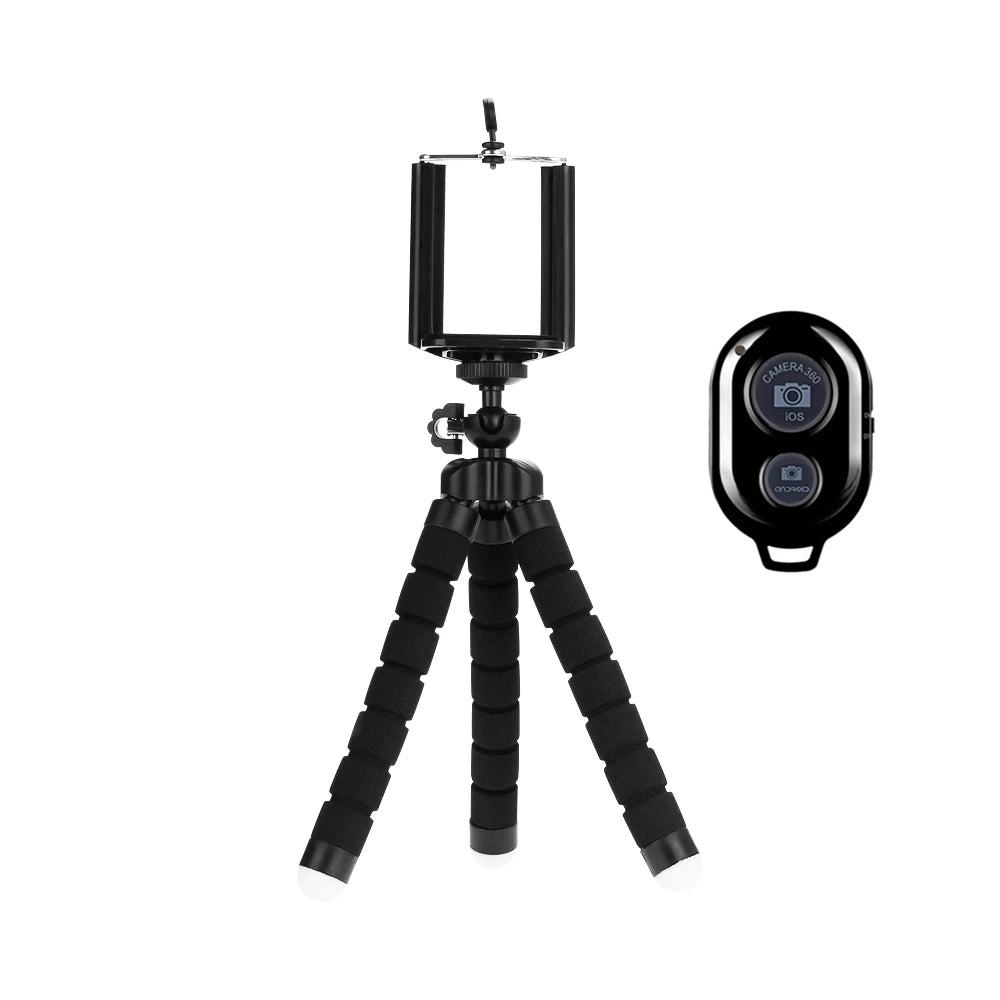 Flexible mini phone tripod with octopus legs – product feature image 12