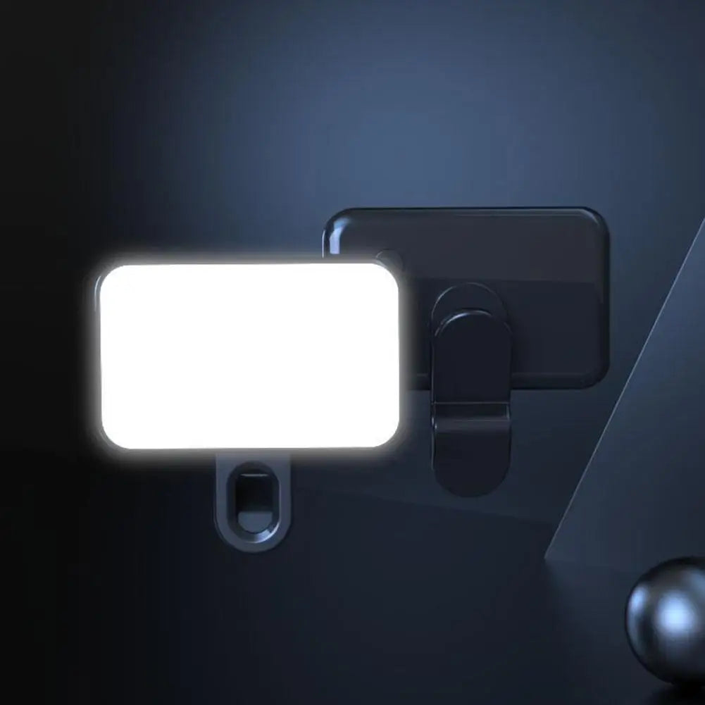 Rechargeable mini LED selfie fill light – product feature image 2