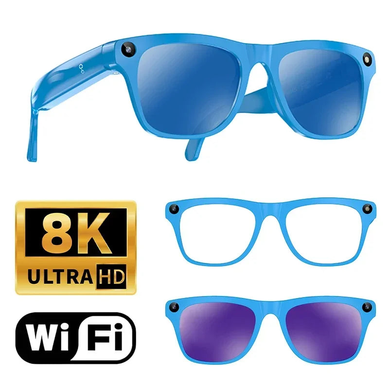 Smart camera glasses accessories