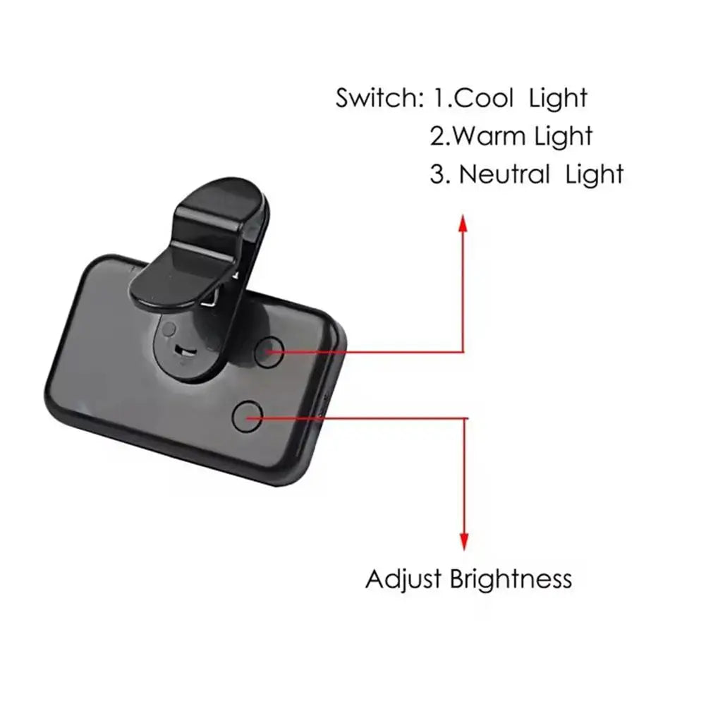 Rechargeable mini LED selfie fill light – product feature image 5