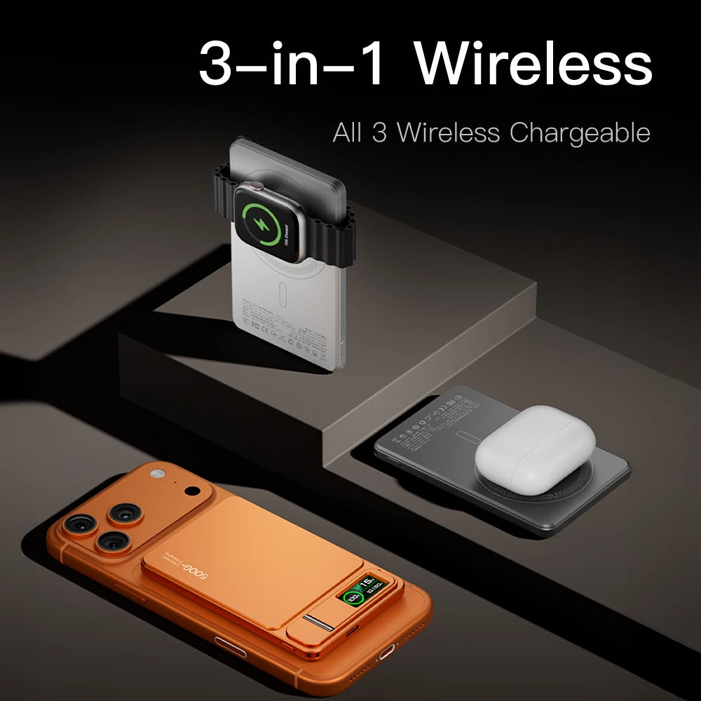 Magnetic wireless power bank – product feature image 5