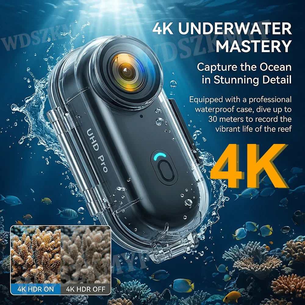 Mini 4K WiFi action camera – product feature image 3