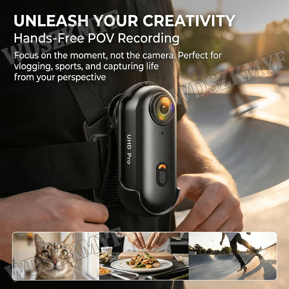 Mini 4K WiFi action camera – product feature image 5