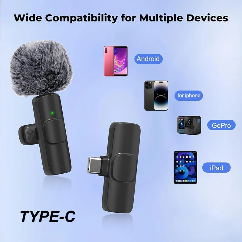 Wireless USB-C lavalier microphone – product feature image 3