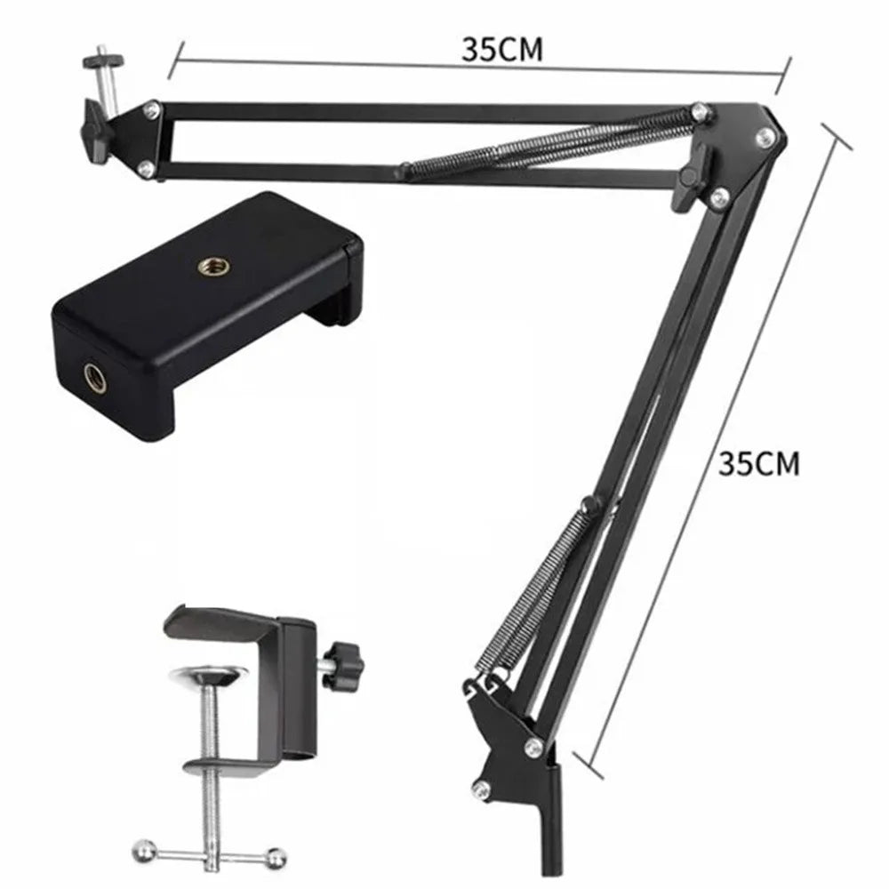 Flexible overhead phone tripod desk mount – product feature image 7