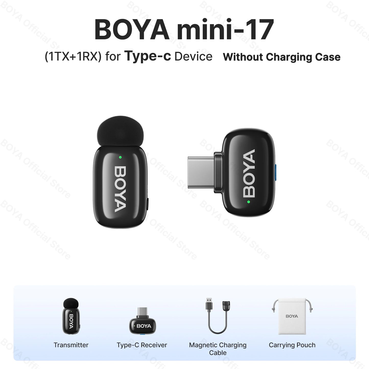 BOYA Mini wireless lavalier microphone – product feature image 15