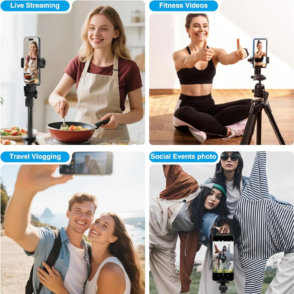 Magnetic phone selfie monitor for vlogging – product feature image 6