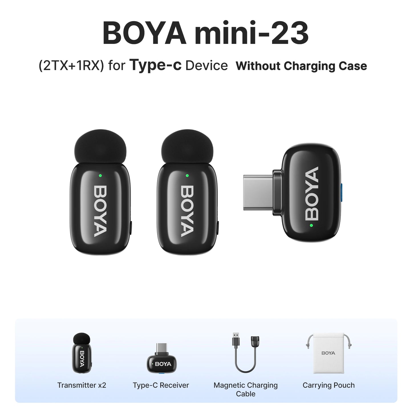 BOYA Mini wireless lavalier microphone – product feature image 7