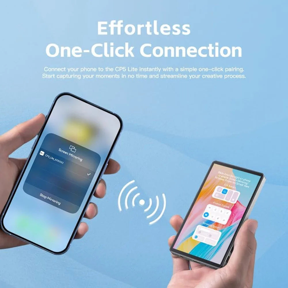 Magnetic phone selfie monitor for vlogging – product feature image 3