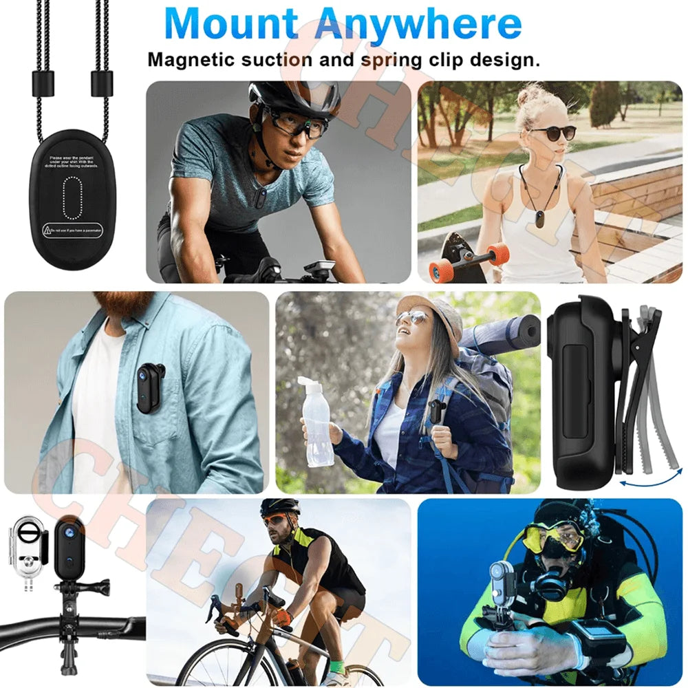 Mini 4K WiFi action camera – product feature image 6