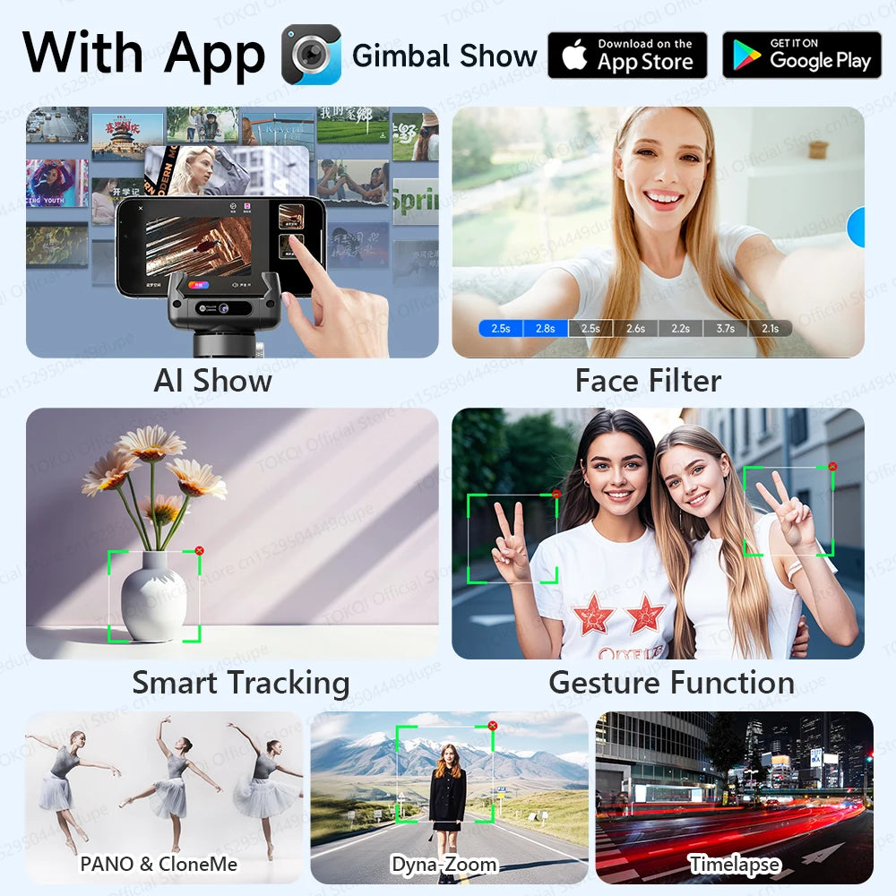 C22 Gimbal Show app features