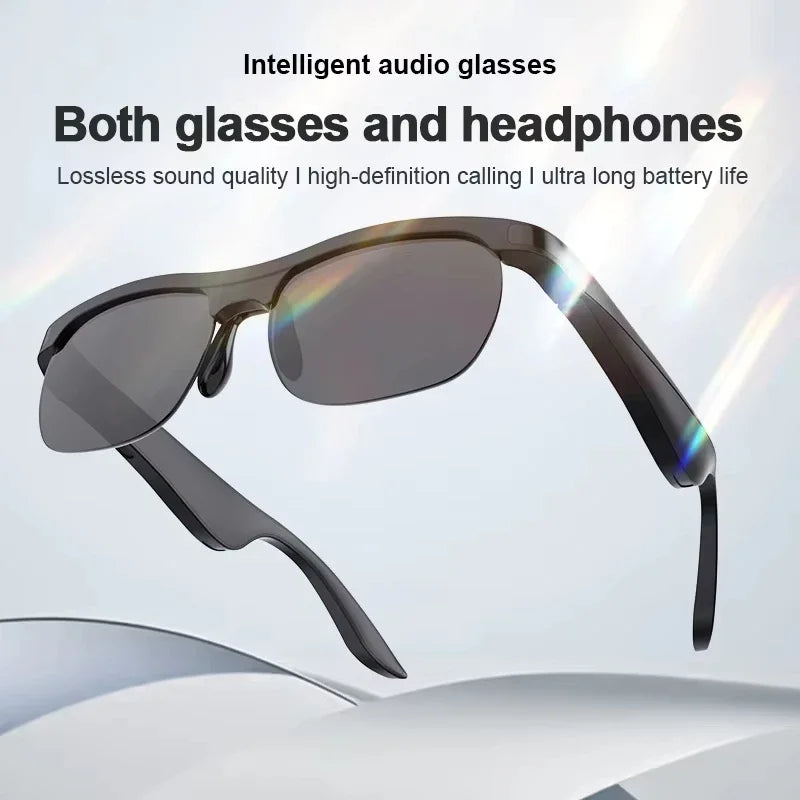 Bluetooth camera glasses frame detail