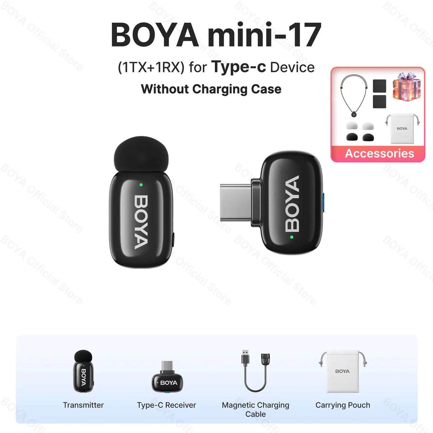 BOYA Mini wireless lavalier microphone – product feature image 18