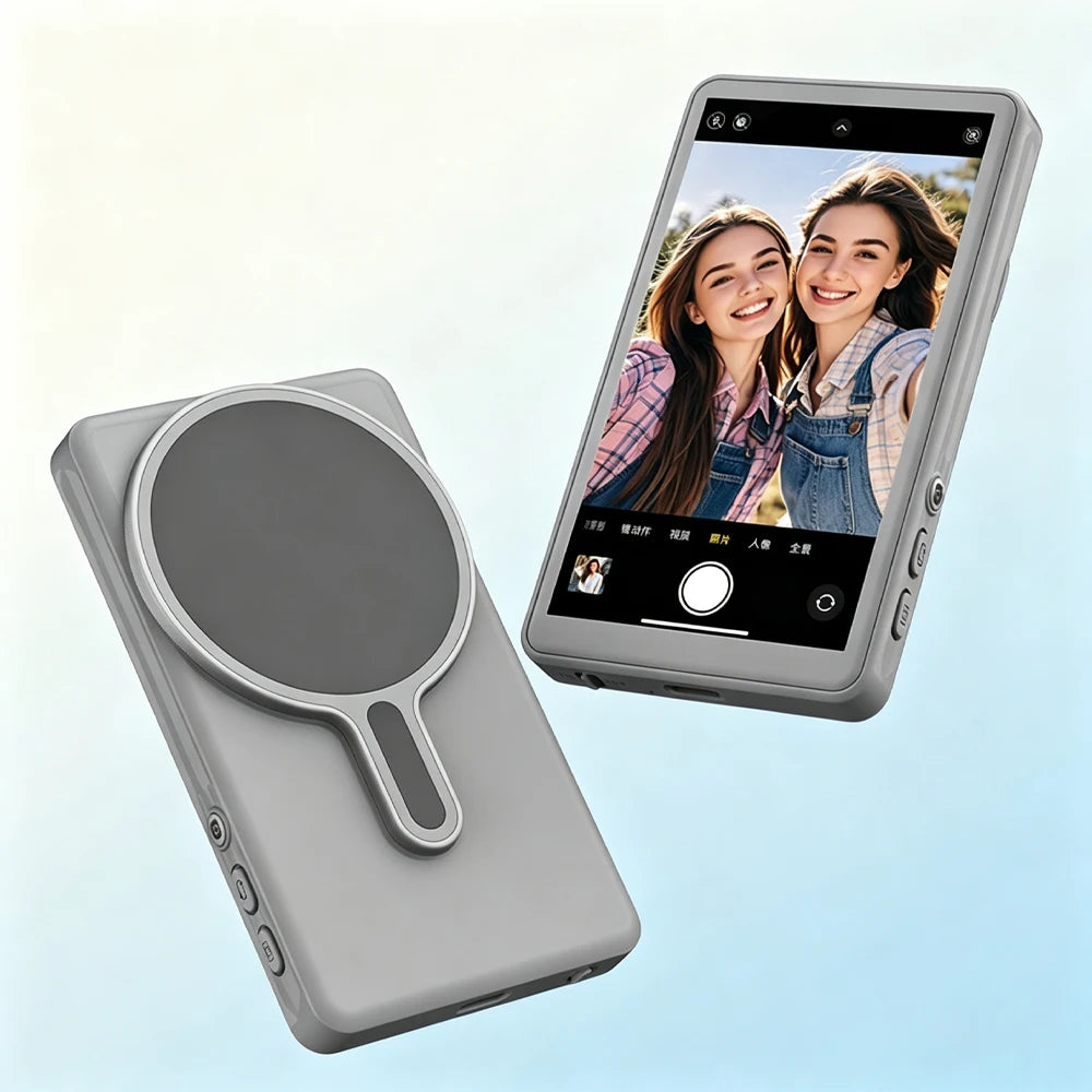 Magnetic phone selfie monitor for vlogging – product feature image 8