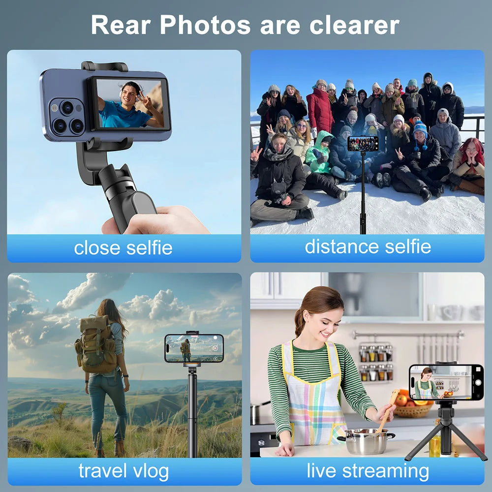 Magnetic phone selfie monitor for vlogging – product feature image 5