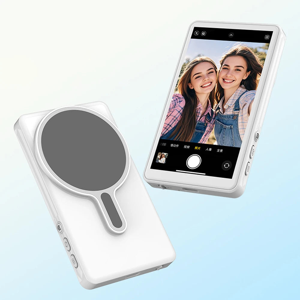 Magnetic phone selfie monitor for vlogging – product feature image 7