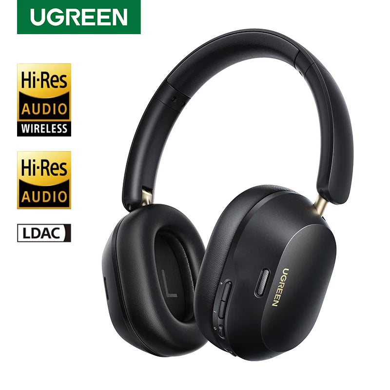 Black UGREEN ANC wireless over-ear headphones