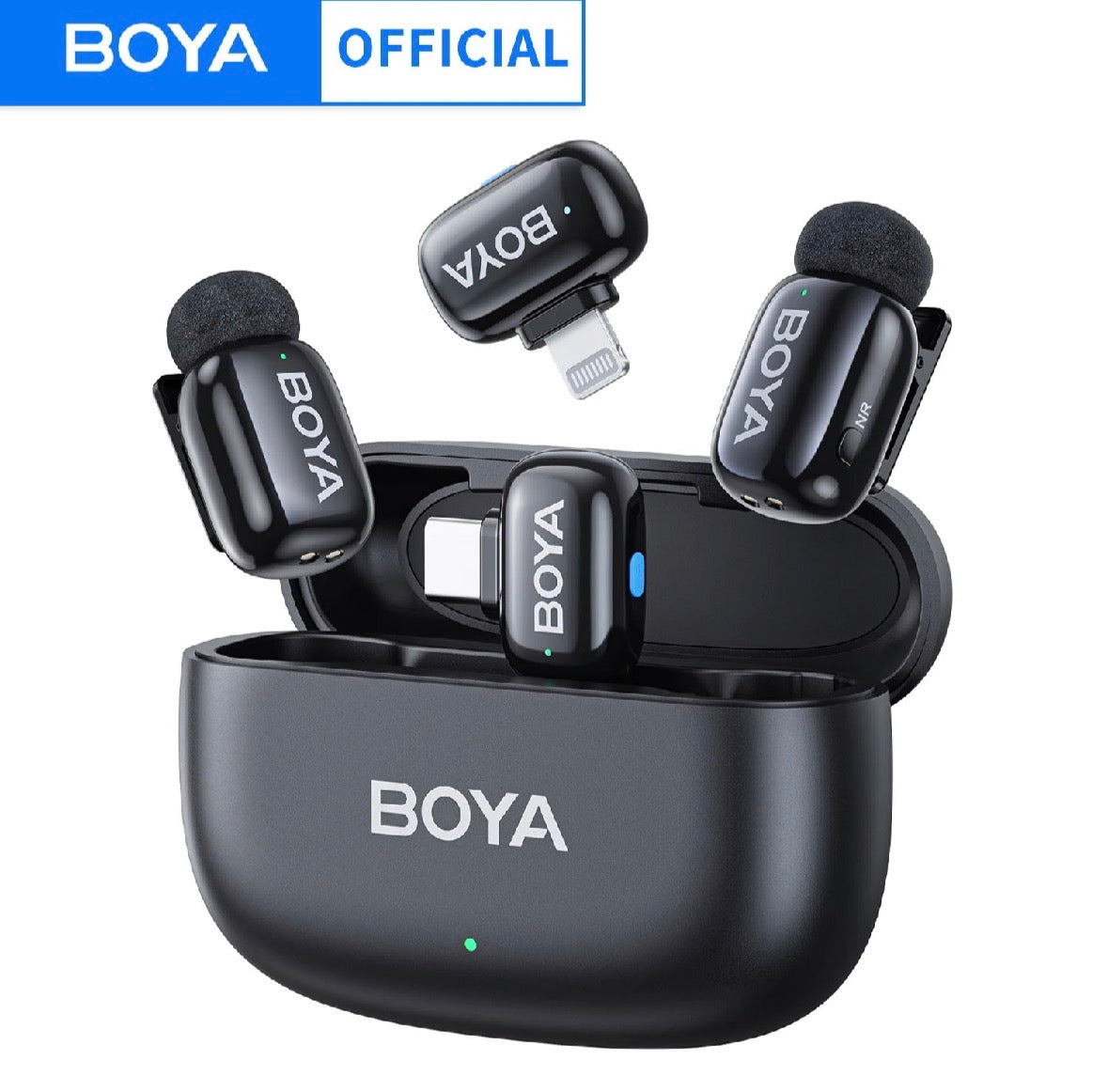 BOYA Mini 2.4GHz wireless lavalier microphone system