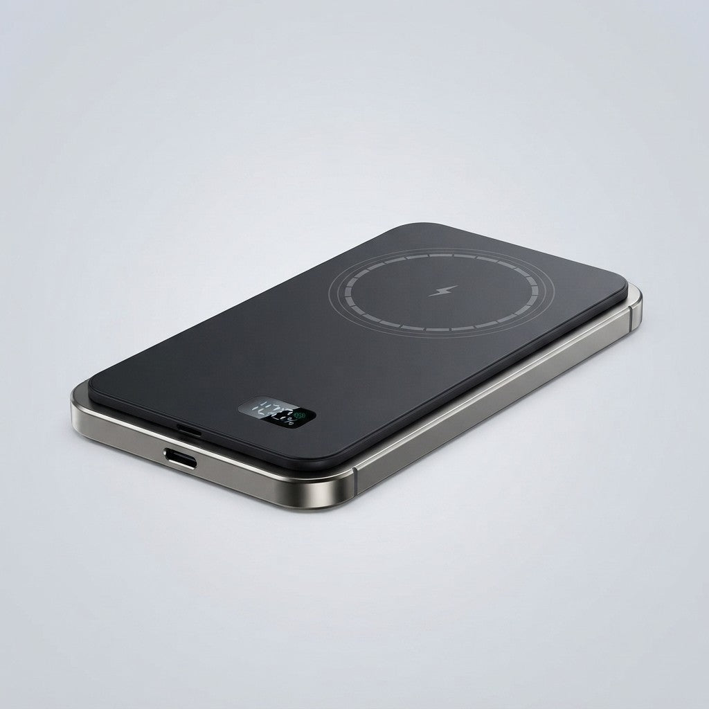 Magnetic Wireless Portable Power Bank